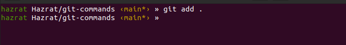 Git Add