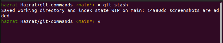 Git Stash