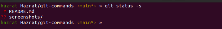 Git Status